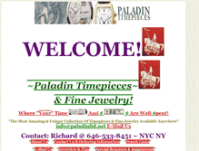 Tablet Screenshot of paladinltd.net
